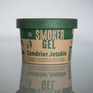 Cendrier avec couvercle hermétique pour neutraliser fumée et odeurs