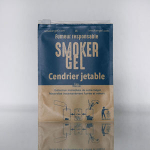 Cendrier de poche hermétique pour collecter les mégots